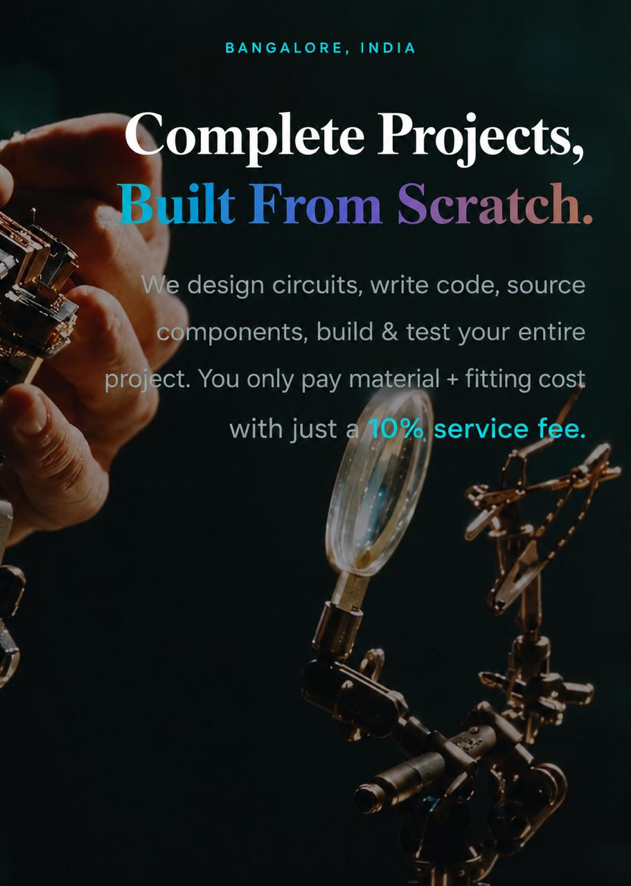 Complete Projects Built From Scratch